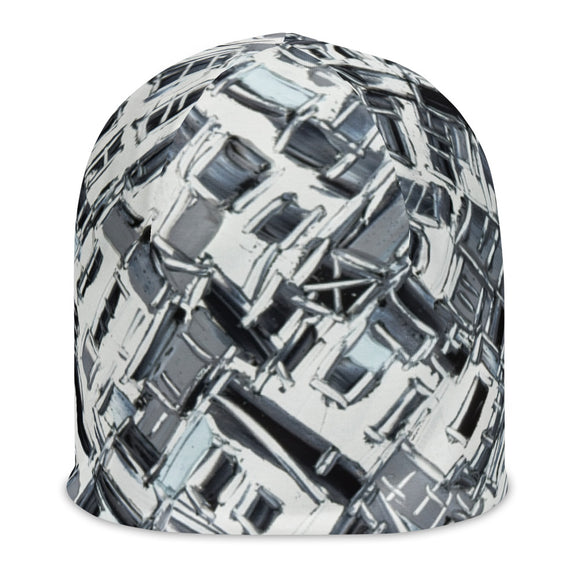 GRAYSCALE  Beanie - Shop Glamorous, gray diamond, Anew idea Apparel and Accessories online - mothings