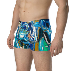 AZURE IDEAS Boxer Briefs - Shop Glamorous, gray diamond, Anew idea Apparel and Accessories online - mothings