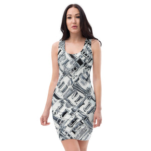 GRAYSCALE Cut & Sew Dress - Shop Glamorous, gray diamond, Anew idea Apparel and Accessories online - mothings