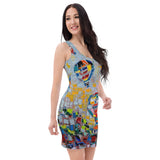 Floating High Sublimation Cut & Sew Dress - Shop Glamorous, gray diamond, Anew idea Apparel and Accessories online - mothings