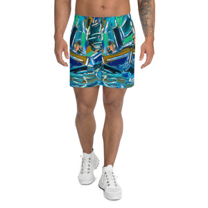AZURE Men's Athletic Long Shorts - Shop Glamorous, gray diamond, Anew idea Apparel and Accessories online - mothings