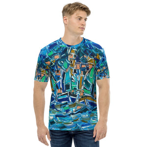 AZURE IDEAS Men's T-shirt - Shop Glamorous, gray diamond, Anew idea Apparel and Accessories online - mothings