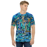 AZURE IDEAS Men's T-shirt - Shop Glamorous, gray diamond, Anew idea Apparel and Accessories online - mothings