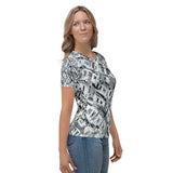 DIAMOND GRAY Women's T-shirt - Shop Glamorous, gray diamond, Anew idea Apparel and Accessories online - mothings
