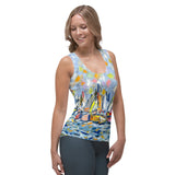 Ocean Sport Tank Top - Shop Glamorous, gray diamond, Anew idea Apparel and Accessories online - mothings
