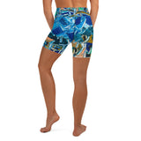 AZURE Yoga Shorts - Shop Glamorous, gray diamond, Anew idea Apparel and Accessories online - mothings