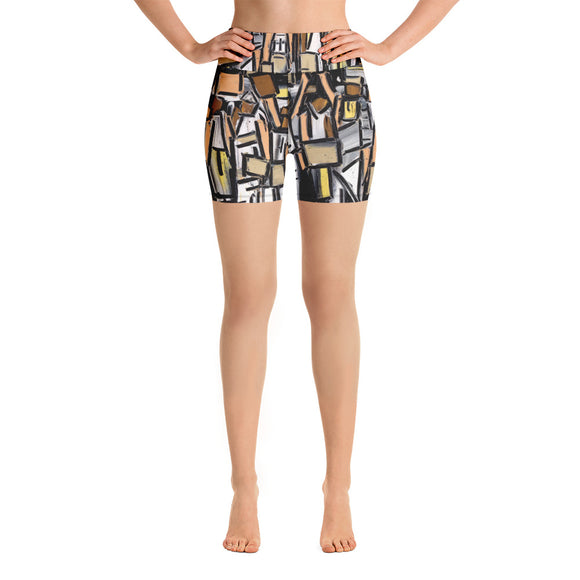 Flash Out Yoga Shorts - Shop Glamorous, gray diamond, Anew idea Apparel and Accessories online - mothings