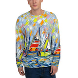 OCEAN SPORT Unisex Sweatshirt - Shop Glamorous, gray diamond, Anew idea Apparel and Accessories online - mothings