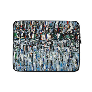 BLUE JEWELS Laptop Sleeve - Shop Glamorous, gray diamond, Anew idea Apparel and Accessories online - mothings
