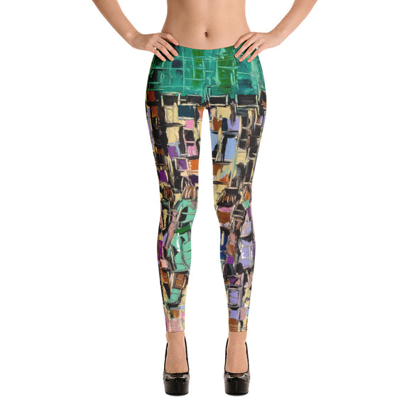 Cityscape Leggings - Shop Glamorous, gray diamond, Anew idea Apparel and Accessories online - mothings