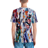 Red Stripe Men's T-shirt - Shop Glamorous, gray diamond, Anew idea Apparel and Accessories online - mothings