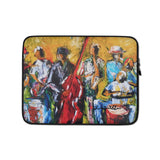Jazz Players Laptop Sleeve - Shop Glamorous, gray diamond, Anew idea Apparel and Accessories online - mothings