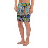 Seascape Men's Athletic Long Shorts - Shop Glamorous, gray diamond, Anew idea Apparel and Accessories online - mothings