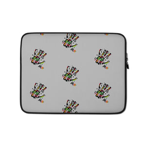 Colored Hand Laptop Sleeve - Shop Glamorous, gray diamond, Anew idea Apparel and Accessories online - mothings