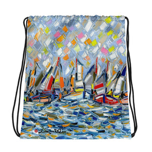 OCEAN SPORT Drawstring bag - Shop Glamorous, gray diamond, Anew idea Apparel and Accessories online - mothings