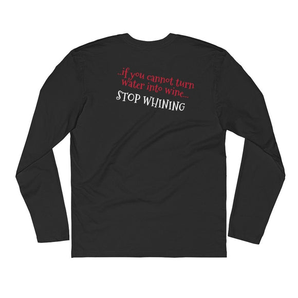 WHINING Long Sleeve Fitted Crew - Shop Glamorous, gray diamond, Anew idea Apparel and Accessories online - mothings