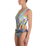 Sail Away One-Piece Swimsuit - Shop Glamorous, gray diamond, Anew idea Apparel and Accessories online - mothings