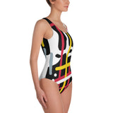 Hot Fire One-Piece Swimsuit - Shop Glamorous, gray diamond, Anew idea Apparel and Accessories online - mothings