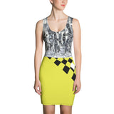 World Travel Sublimation Cut & Sew Dress - Shop Glamorous, gray diamond, Anew idea Apparel and Accessories online - mothings