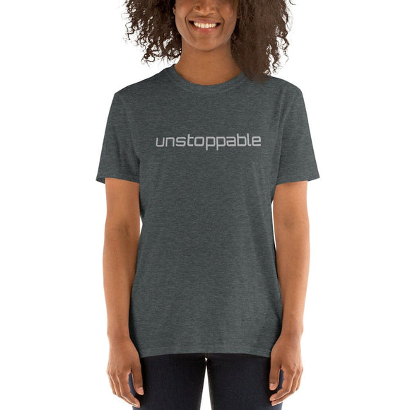 Unstoppable Short-Sleeve Unisex T-Shirt - Shop Glamorous, gray diamond, Anew idea Apparel and Accessories online - mothings