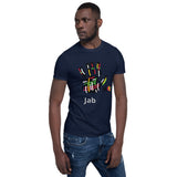 Jab Short-Sleeve Unisex T-Shirt - Shop Glamorous, gray diamond, Anew idea Apparel and Accessories online - mothings