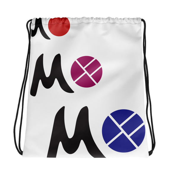 MO Drawstring bag - Shop Glamorous, gray diamond, Anew idea Apparel and Accessories online - mothings