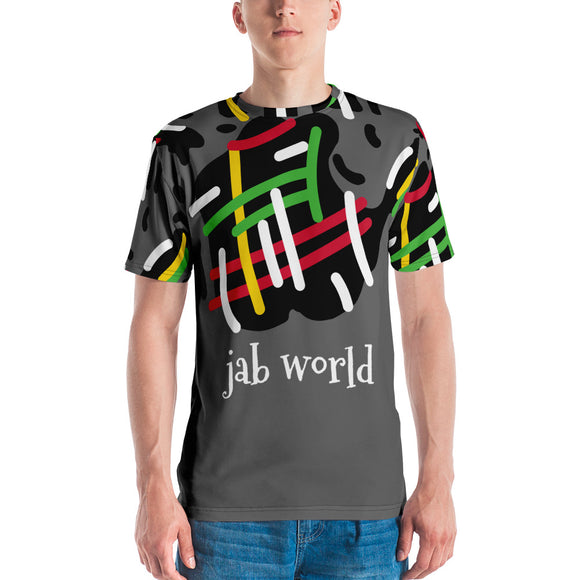 Jab World Men's T-shirt - Shop Glamorous, gray diamond, Anew idea Apparel and Accessories online - mothings