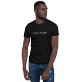 Sky high Short-Sleeve Unisex T-Shirt - Shop Glamorous, gray diamond, Anew idea Apparel and Accessories online - mothings