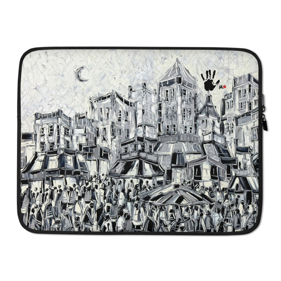 Cityscape Laptop Sleeve - Shop Glamorous, gray diamond, Anew idea Apparel and Accessories online - mothings