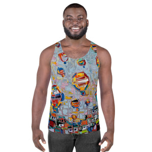 BALLOONS Unisex Tank Top - Shop Glamorous, gray diamond, Anew idea Apparel and Accessories online - mothings