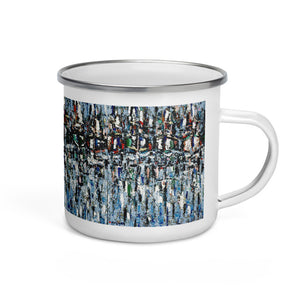 ILLUSION Enamel Mug - Shop Glamorous, gray diamond, Anew idea Apparel and Accessories online - mothings