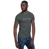 Sky high Short-Sleeve Unisex T-Shirt - Shop Glamorous, gray diamond, Anew idea Apparel and Accessories online - mothings
