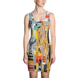 MOZAYIC Sublimation Cut & Sew Dress - Shop Glamorous, gray diamond, Anew idea Apparel and Accessories online - mothings