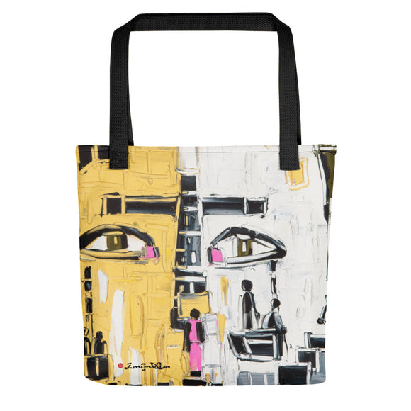 FACE IT Tote bag - Shop Glamorous, gray diamond, Anew idea Apparel and Accessories online - mothings
