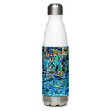 AZURE Stainless Steel Water Bottle - Shop Glamorous, gray diamond, Anew idea Apparel and Accessories online - mothings